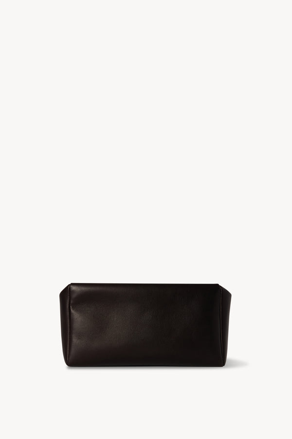 Pochette Carrée Compacte en Cuir