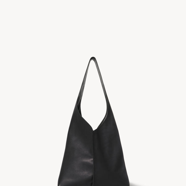 ザロウ　Small Bindle Small Bindle Stitch Bag Black in Leather – The Row