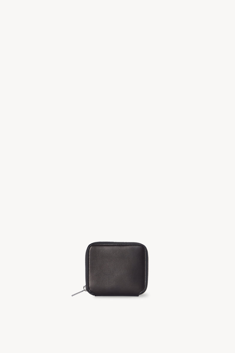 Small Zip Wallet in Leather
