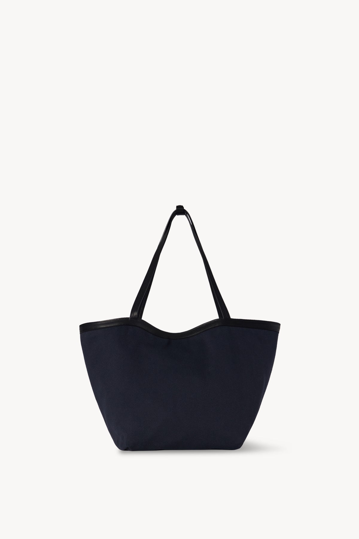 Park Tote Three Canvas Bag Black in Cotton and Leather – The Row
