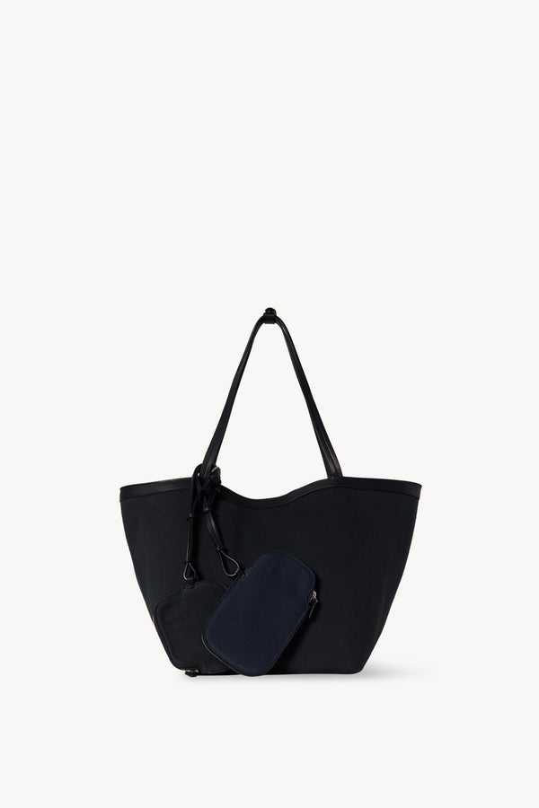 THE ROW ブラックトートバッグ Park Tote Three レザーバッグ ブラック – The Row