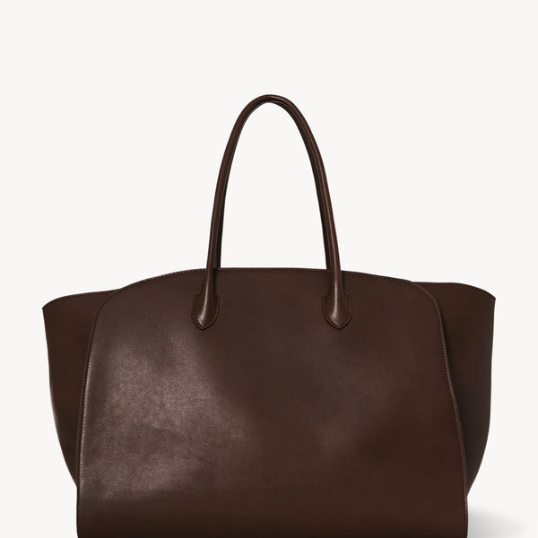 トートバッグ The Row SS25 'Marlo' shopping bag (W1773L72 CHSS) Marlo 17 Bag Brown in Leather – The Row