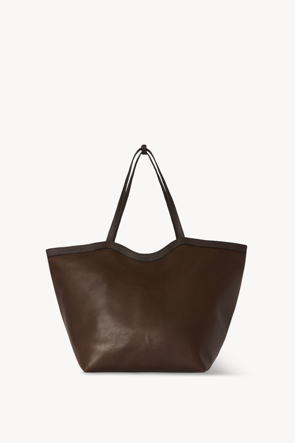 XL Stitched Park Tote Bag in Leather