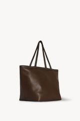 XL Stitched Park Tote Bag in Leather
