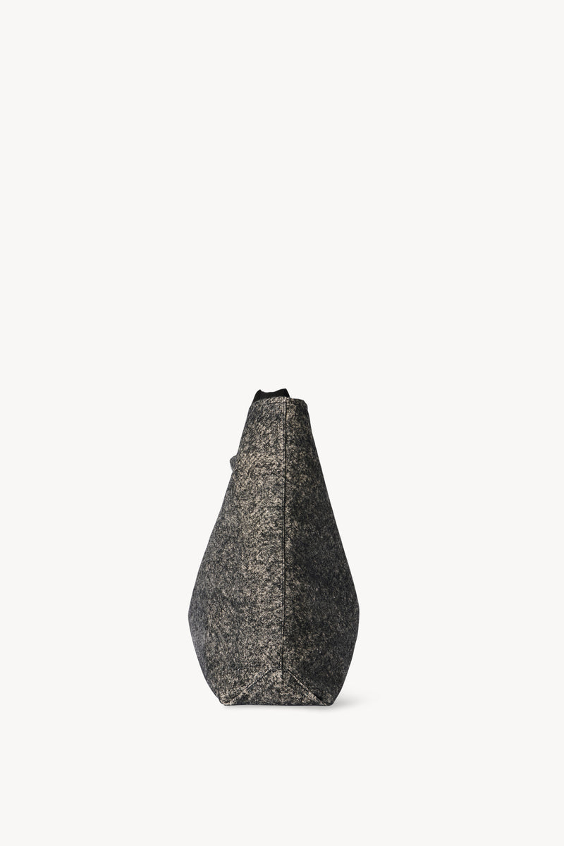 Sac Cabas Floqué XL en Coton et Soie