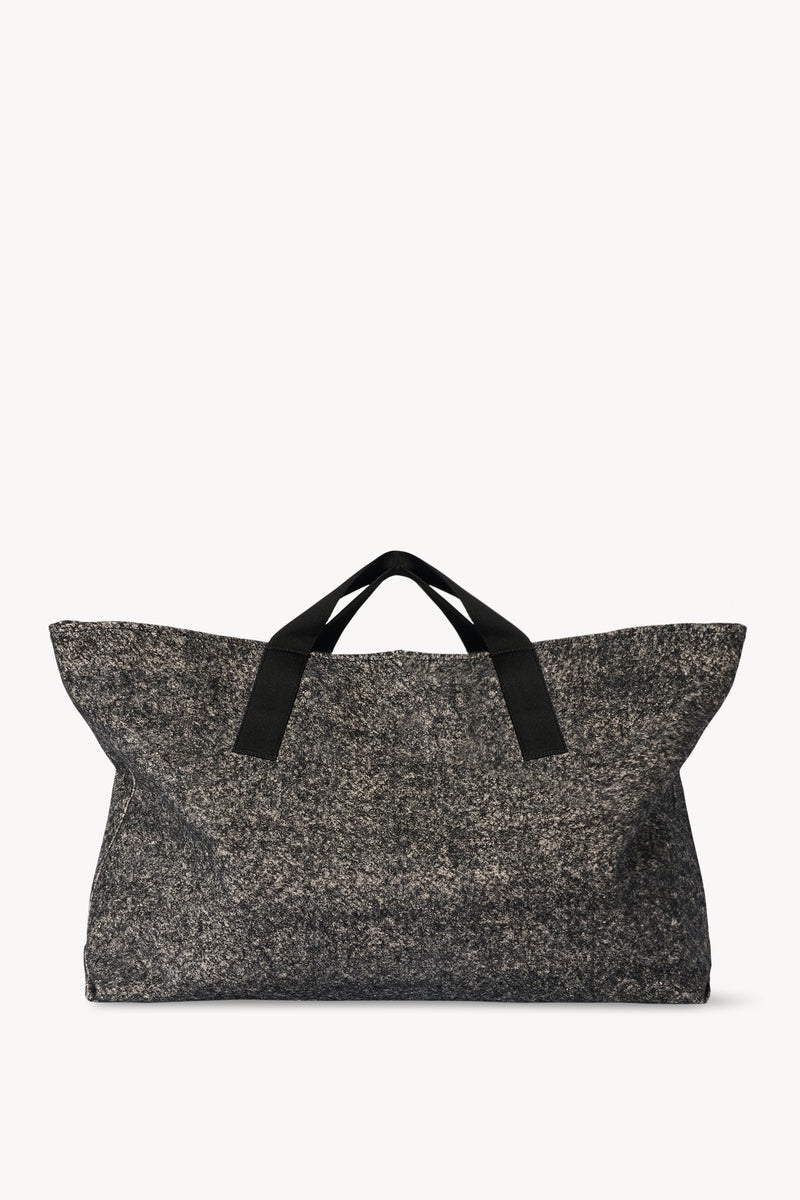 Sac Cabas Floqué XL en Coton et Soie
