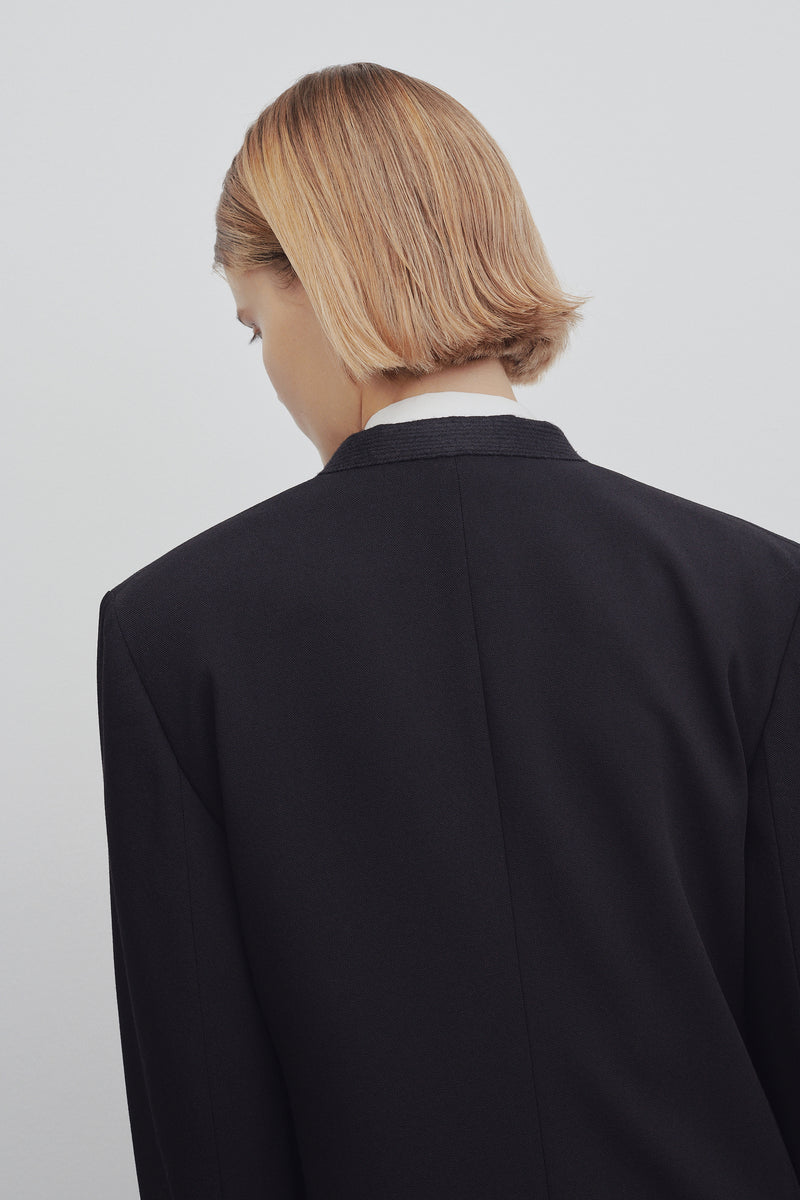 Balthasar Coat in Virgin Wool
