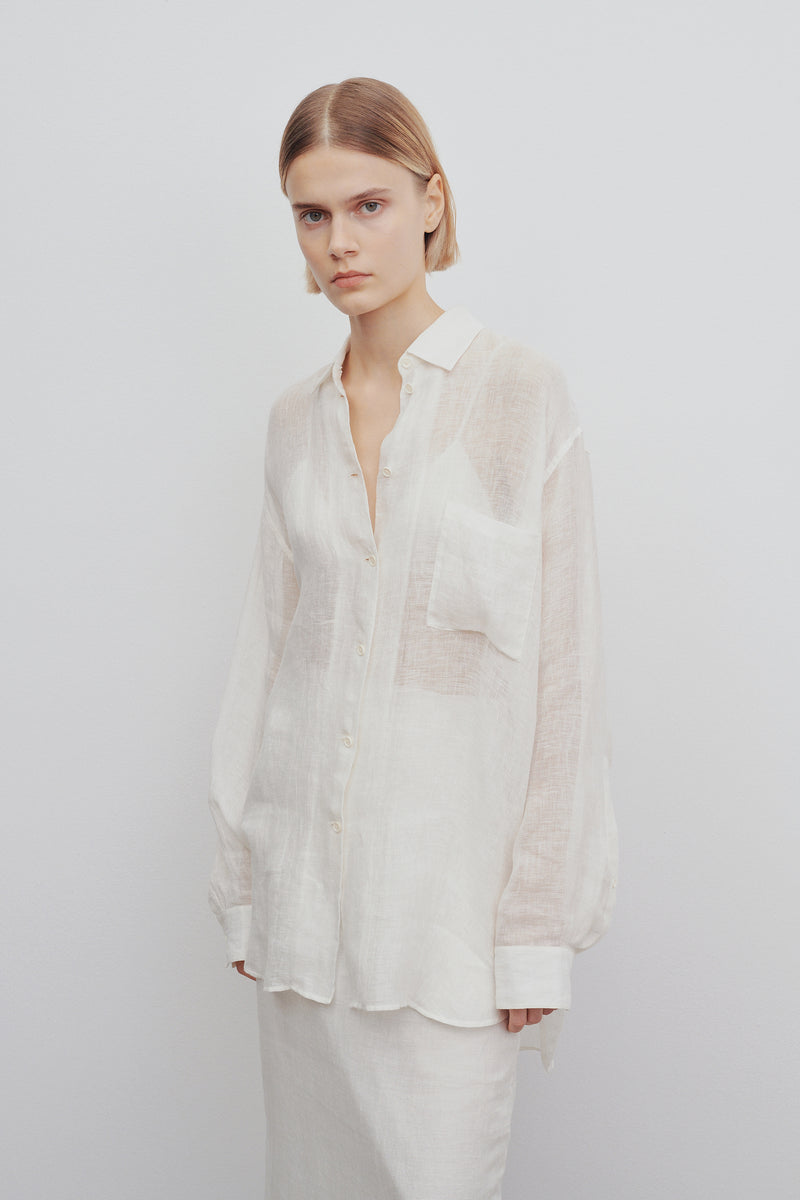Brant Shirt in Linen