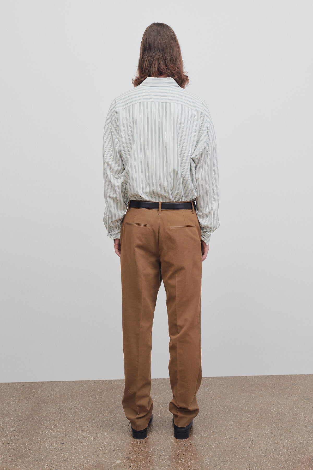 Elijah Pantaloni in cotone e seta