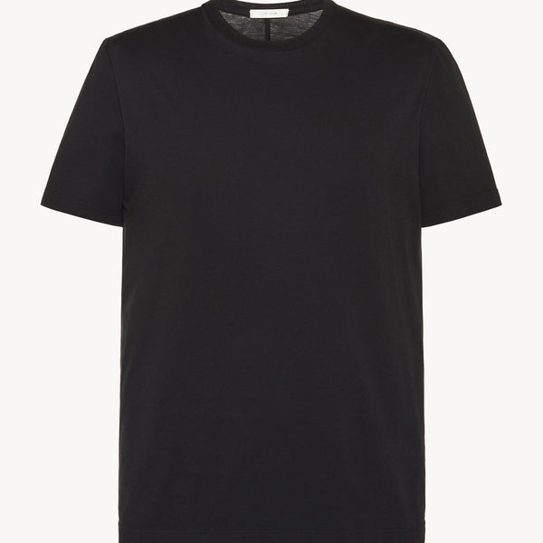 【The Row】人気★Luke コットン Tシャツ ベーシック Luke T-Shirt グリーン in Cotton – The Row