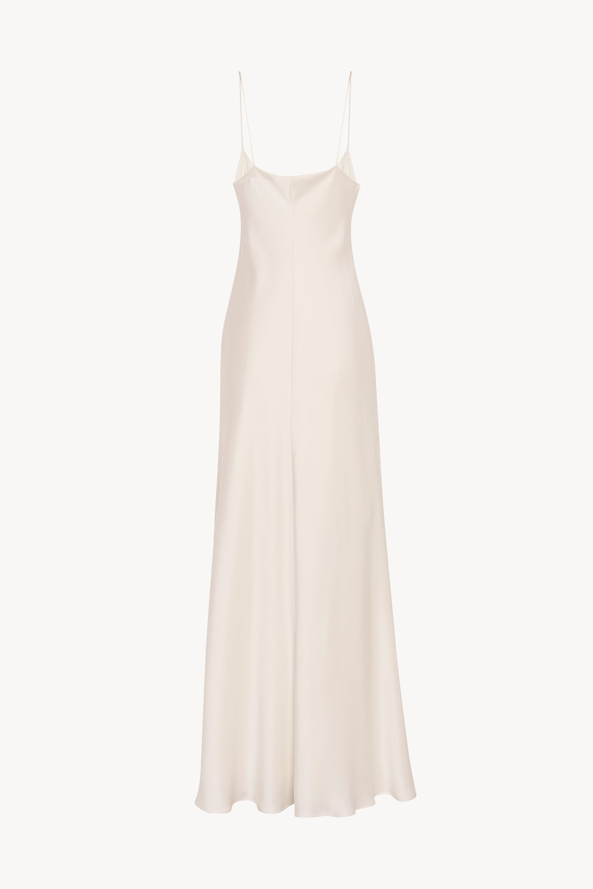 Guinevere Dress White in Silk – The Row