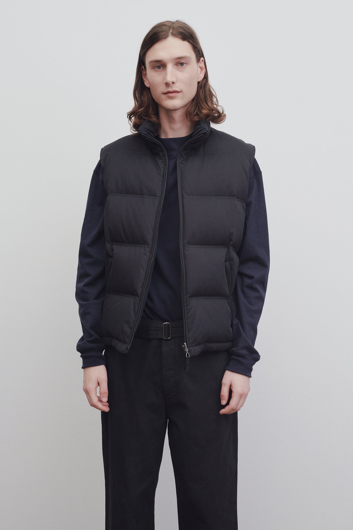 Gettler Vest in Cotton and Cashmere