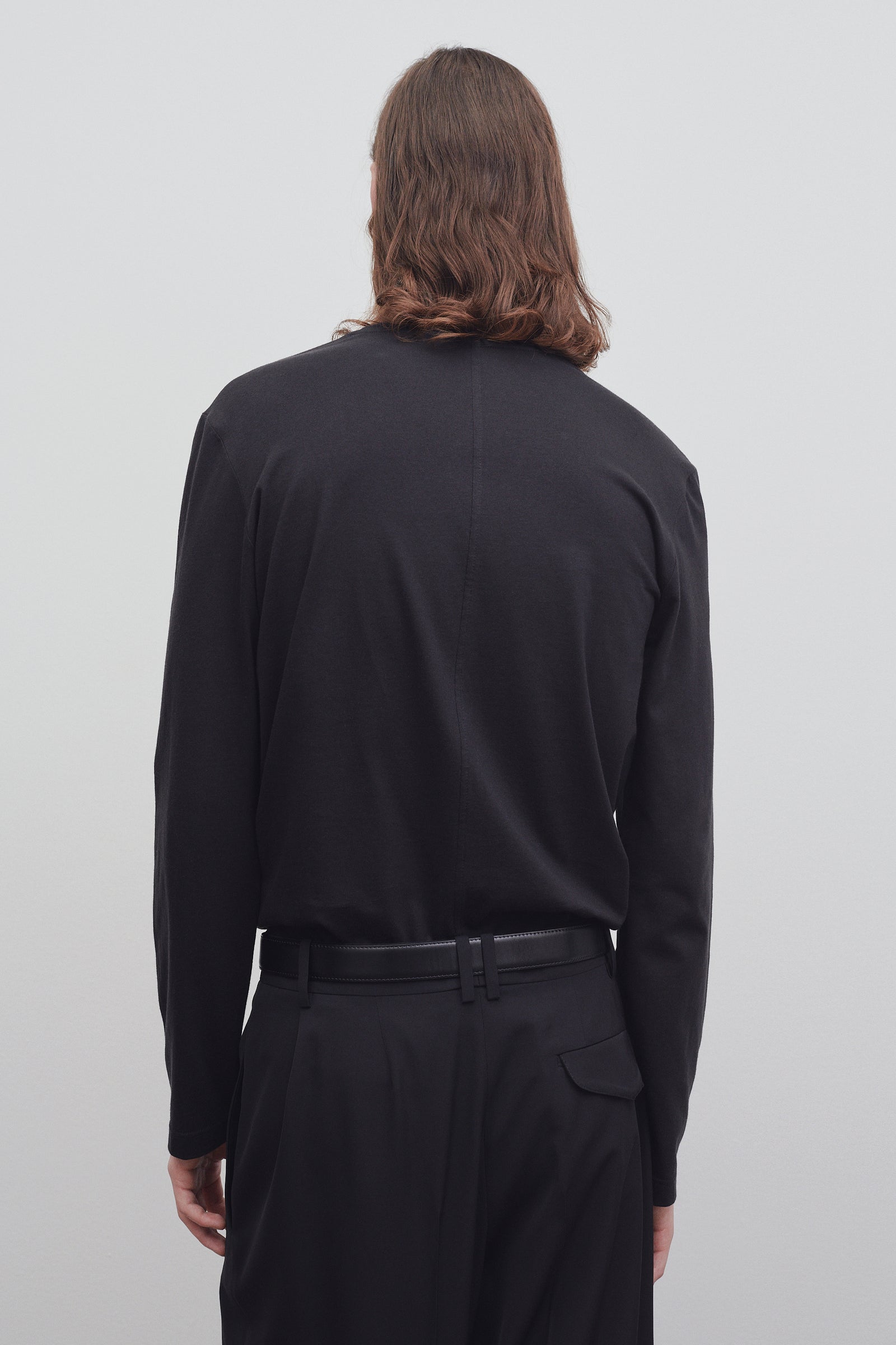 【関税込み】The Row グレー Leon 長袖Tシャツ aa-2250.jpg
