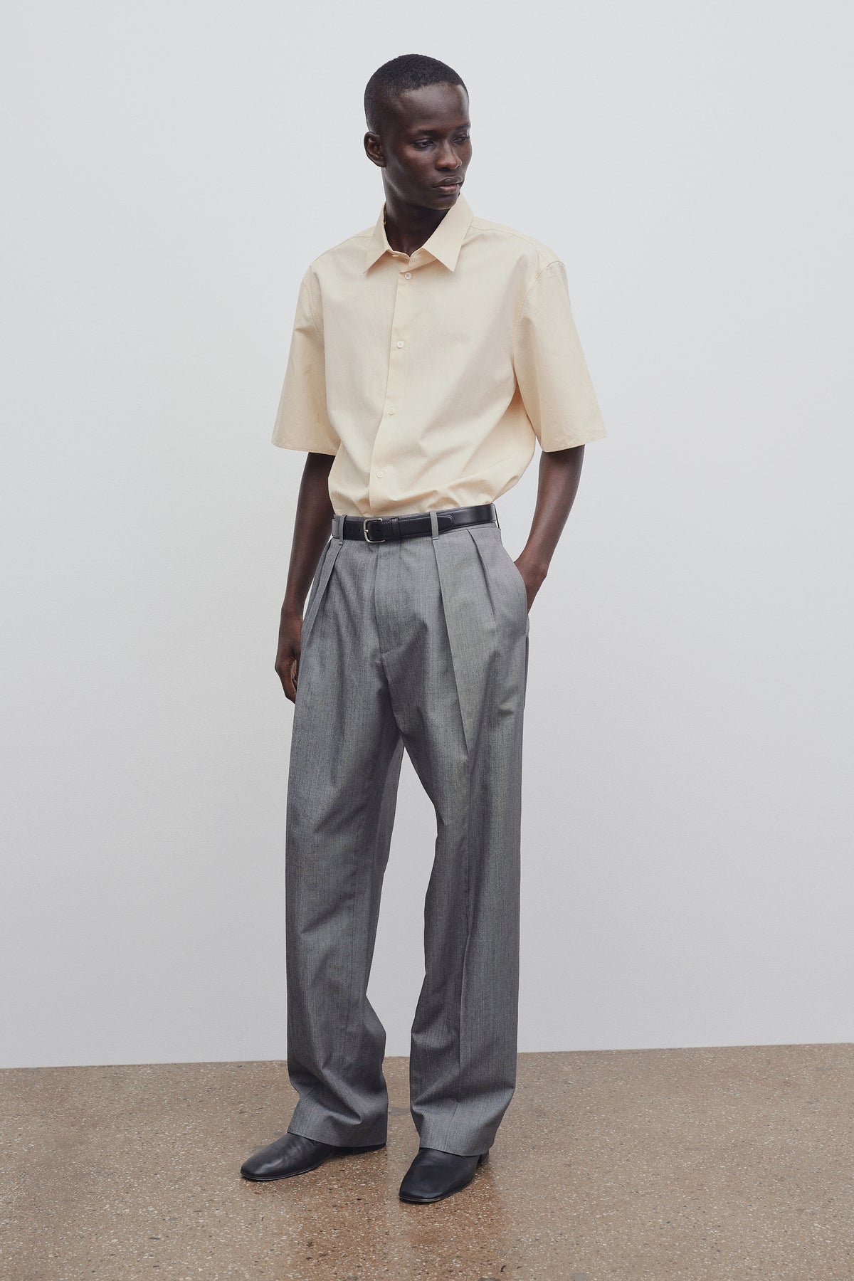 Marc Pant in Virgin Wool and Silk