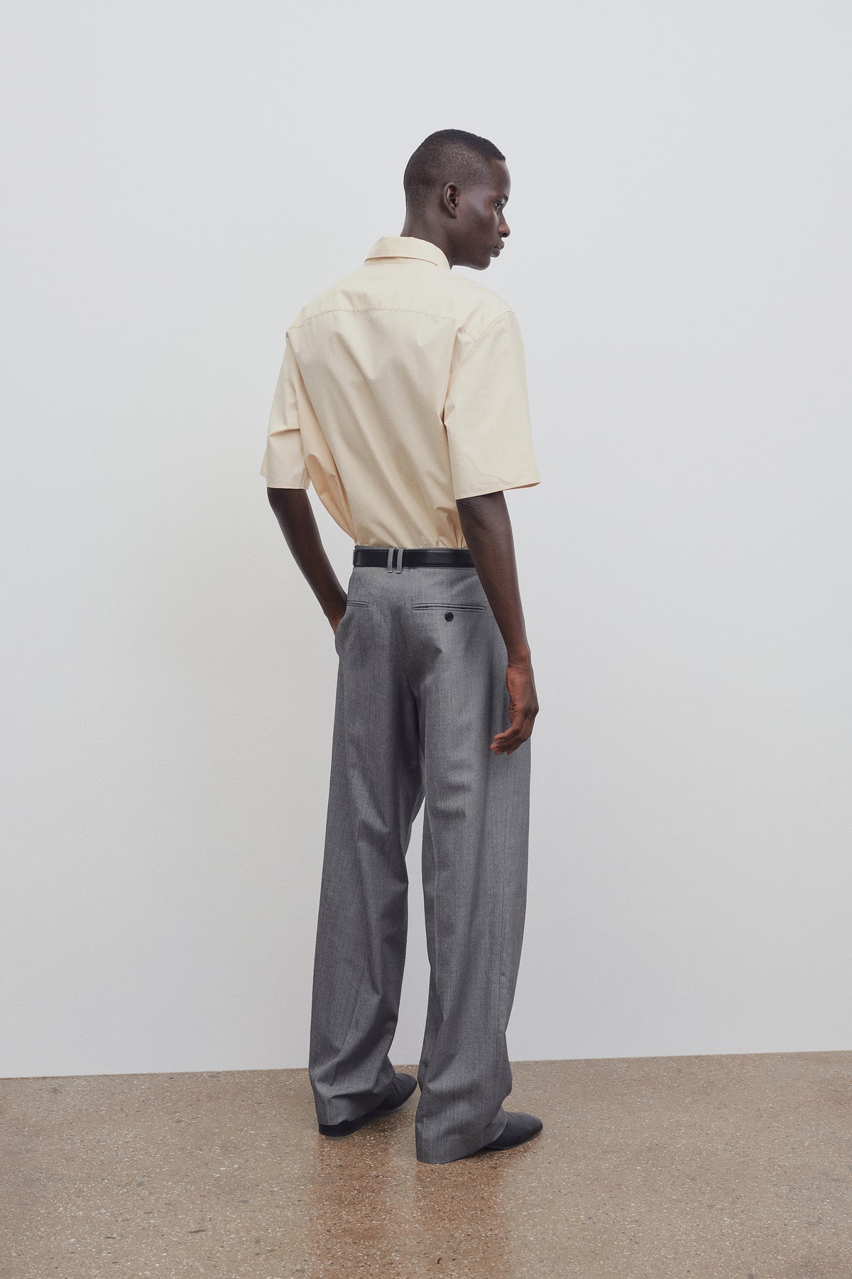 Marc Pant in Virgin Wool and Silk