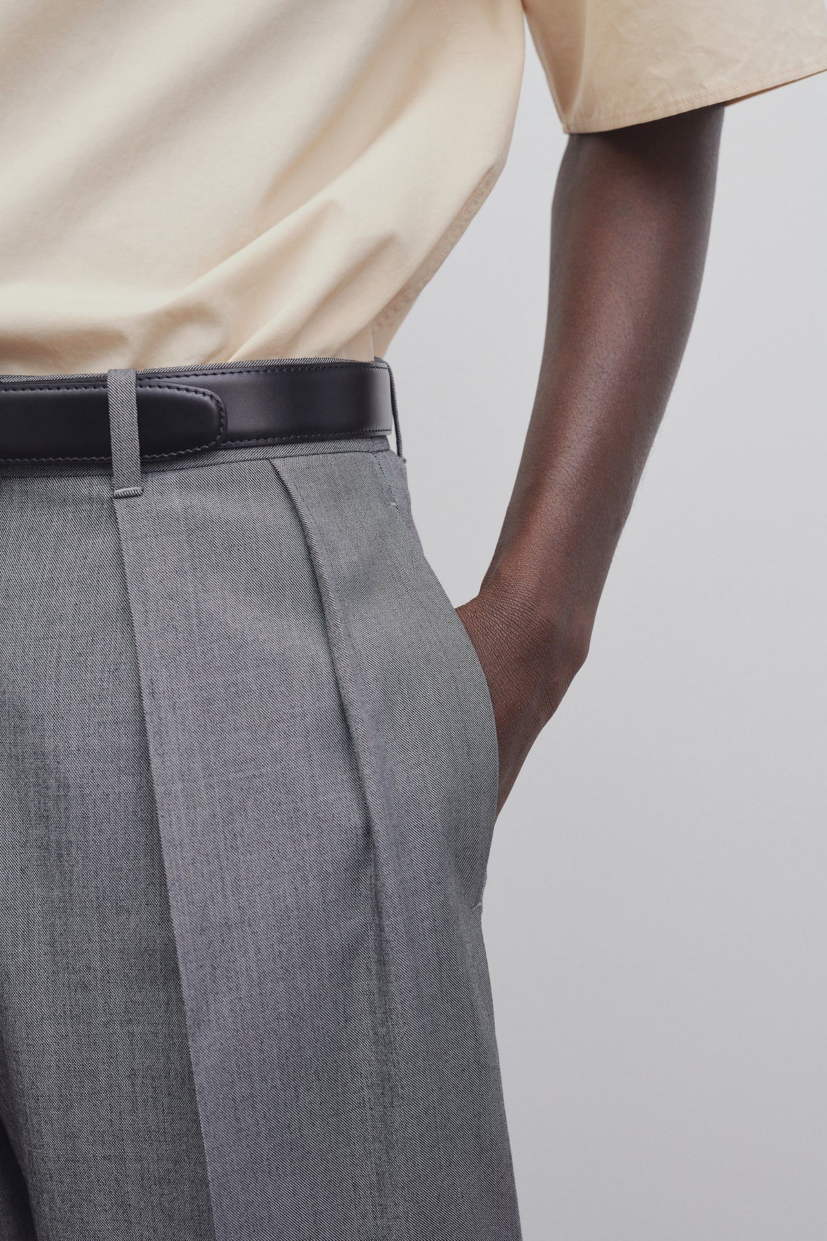 Marc Pant in Virgin Wool and Silk