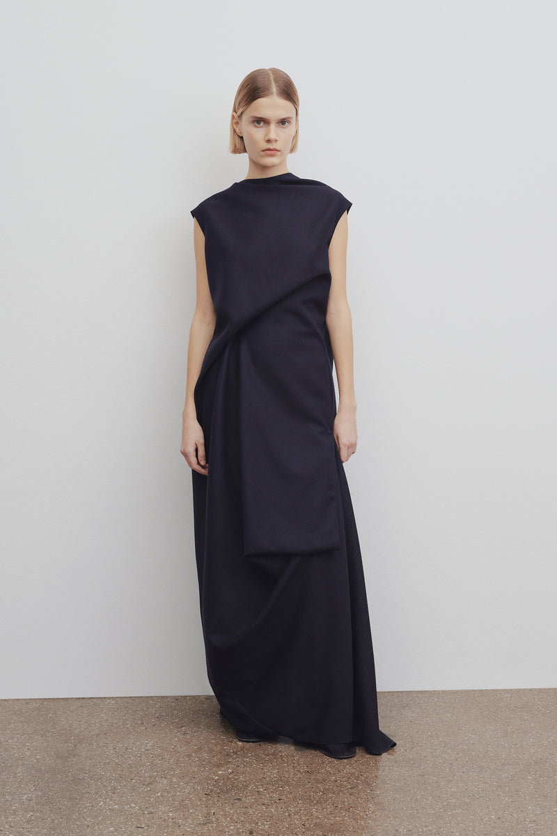 Blanche Dress in Wool and Mohair