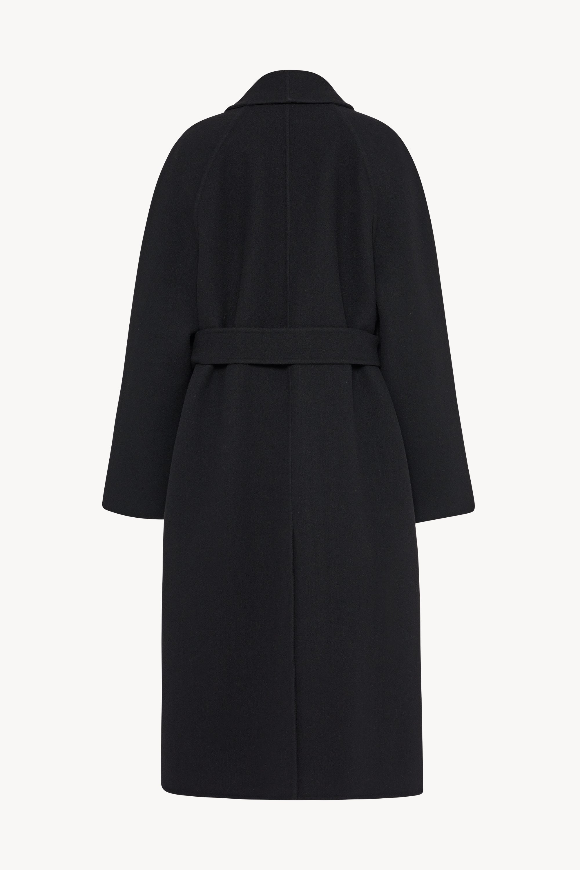 Ferro Coat Black – The Row