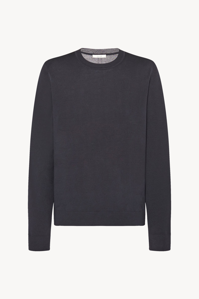 Ennis Top Grey in Wool The Row