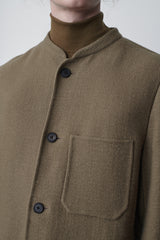 Everett Jacket in Virgin Wool and Linen