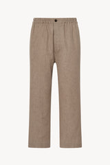 Xander Pant in Linen and Cashmere