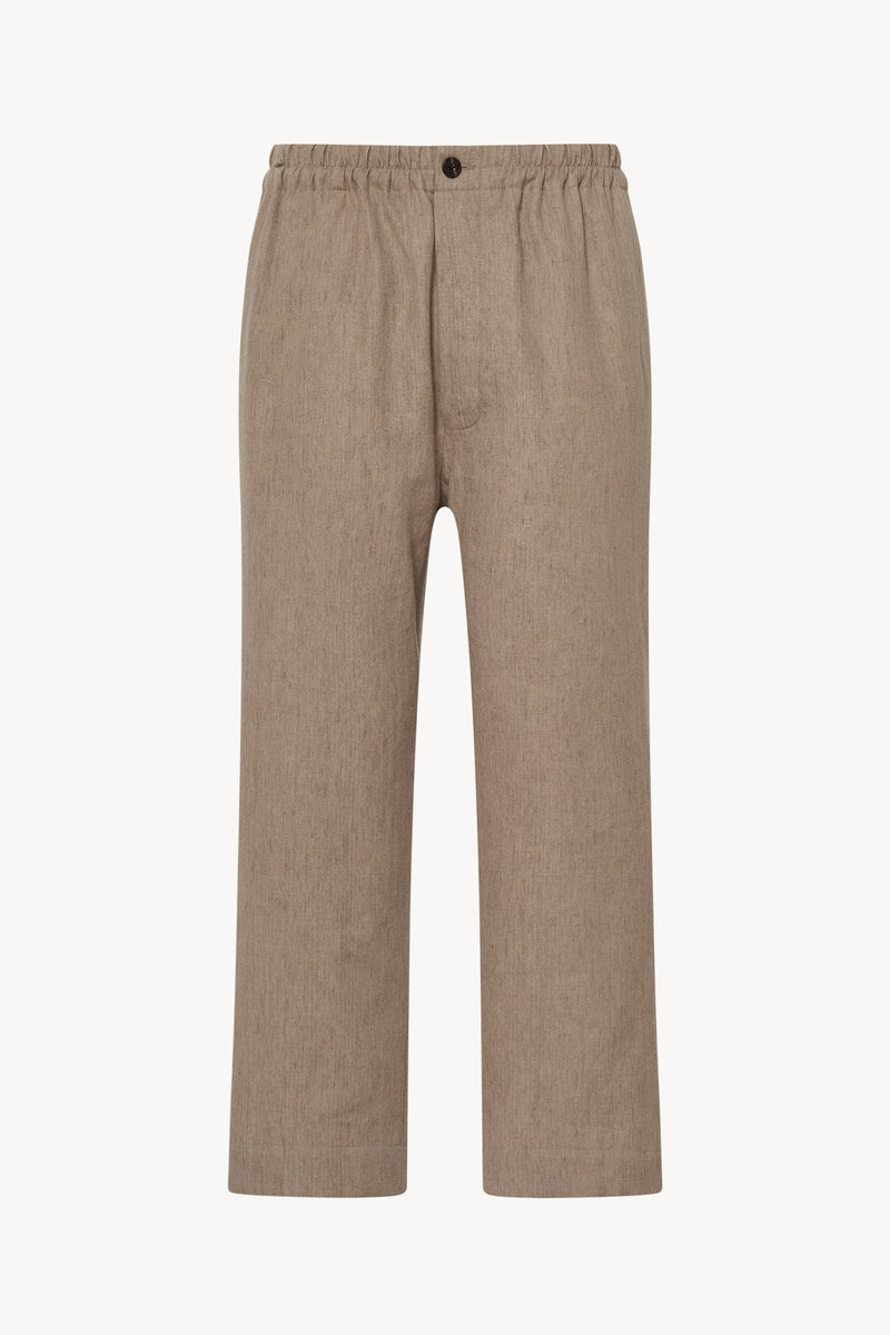 Xander Pant in Linen and Cashmere