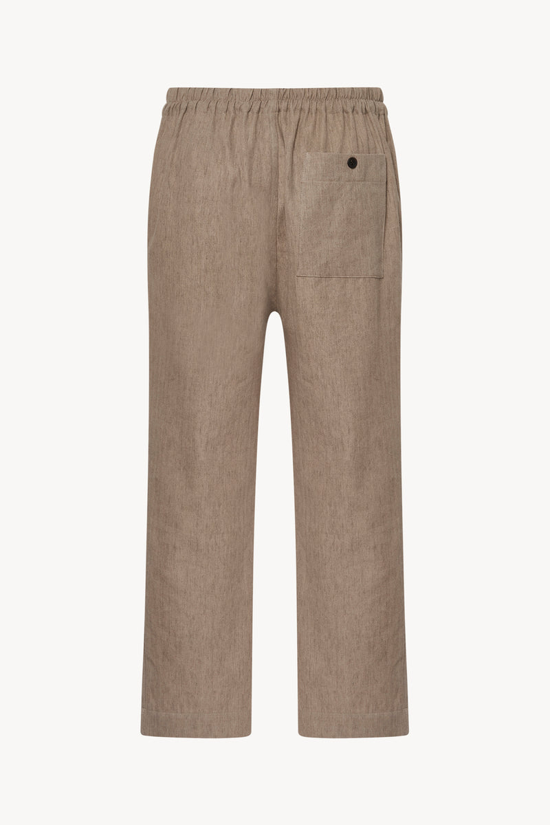 Xander Pant in Linen and Cashmere