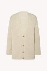Zaydi Cardigan in Cotton and Silk