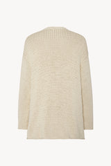 Zaydi Cardigan in Cotton and Silk