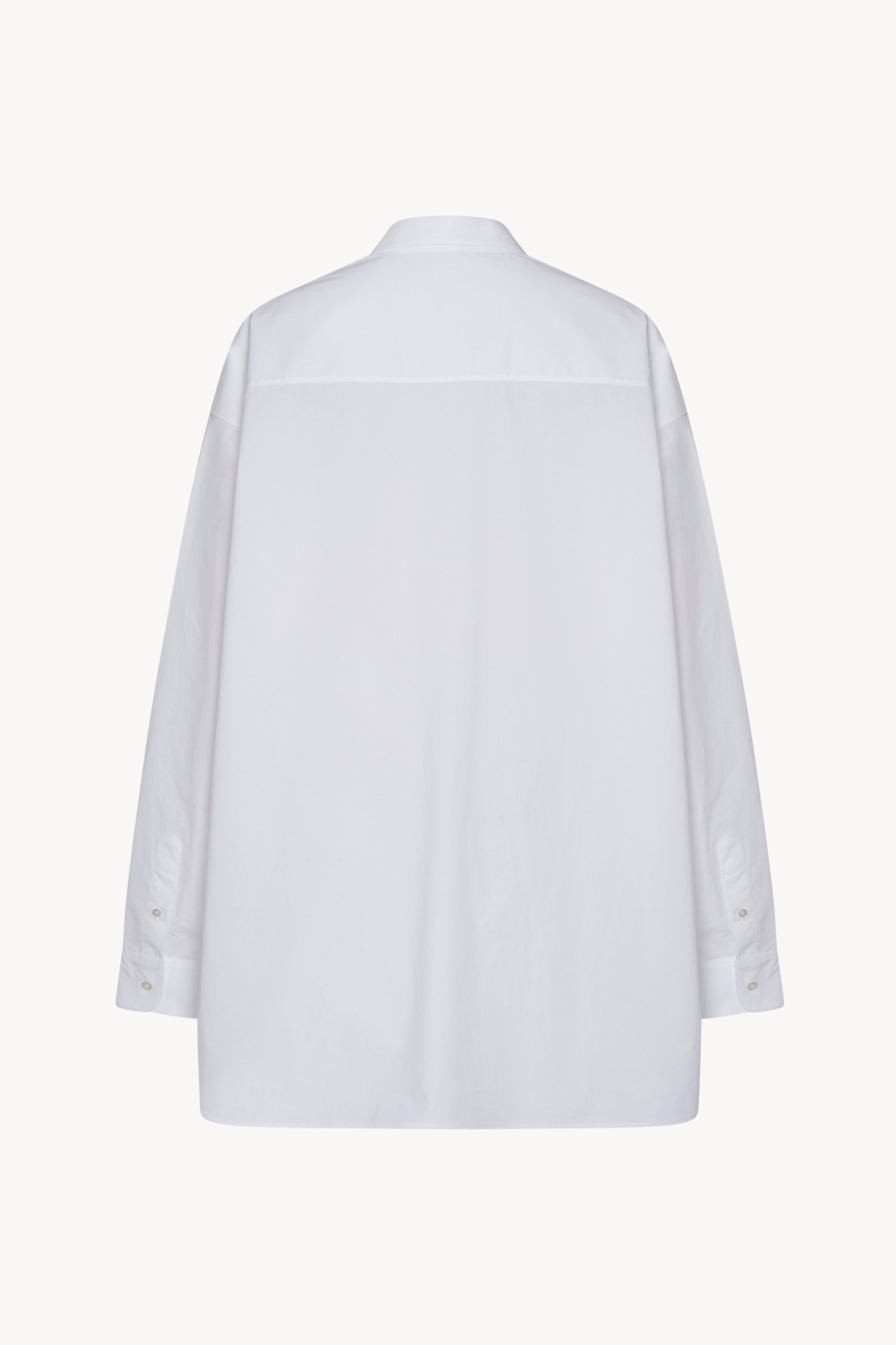 Luka Shirt White in Cotton â The Row