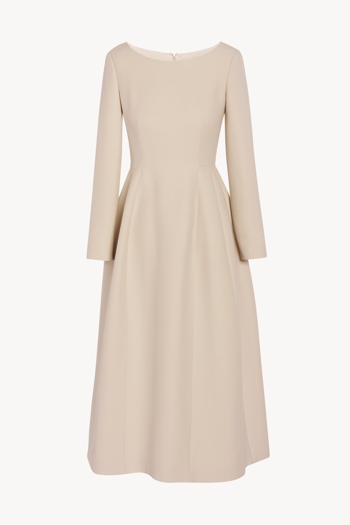 Lilibet Dress in Wool and Silk