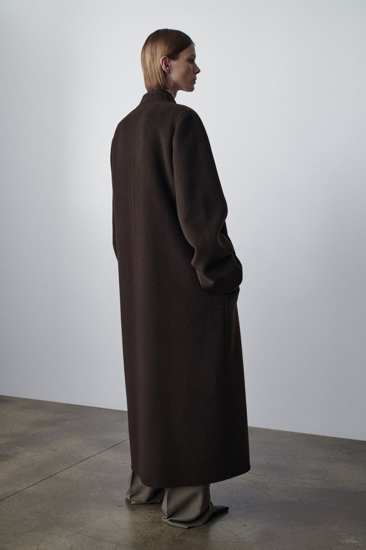 THEROW Ceren Coat コートバージンウール\u0026カシミア コート
