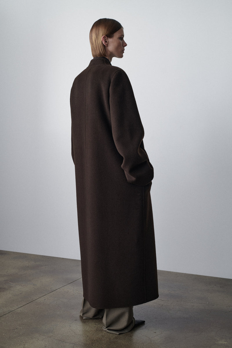 Ceren Coat in Virgin Wool and Cashmere