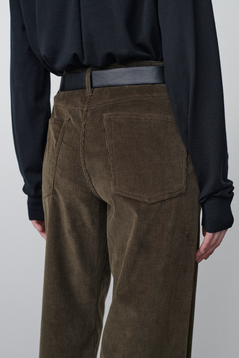 Eglitta Pant in Cotton and Cashmere