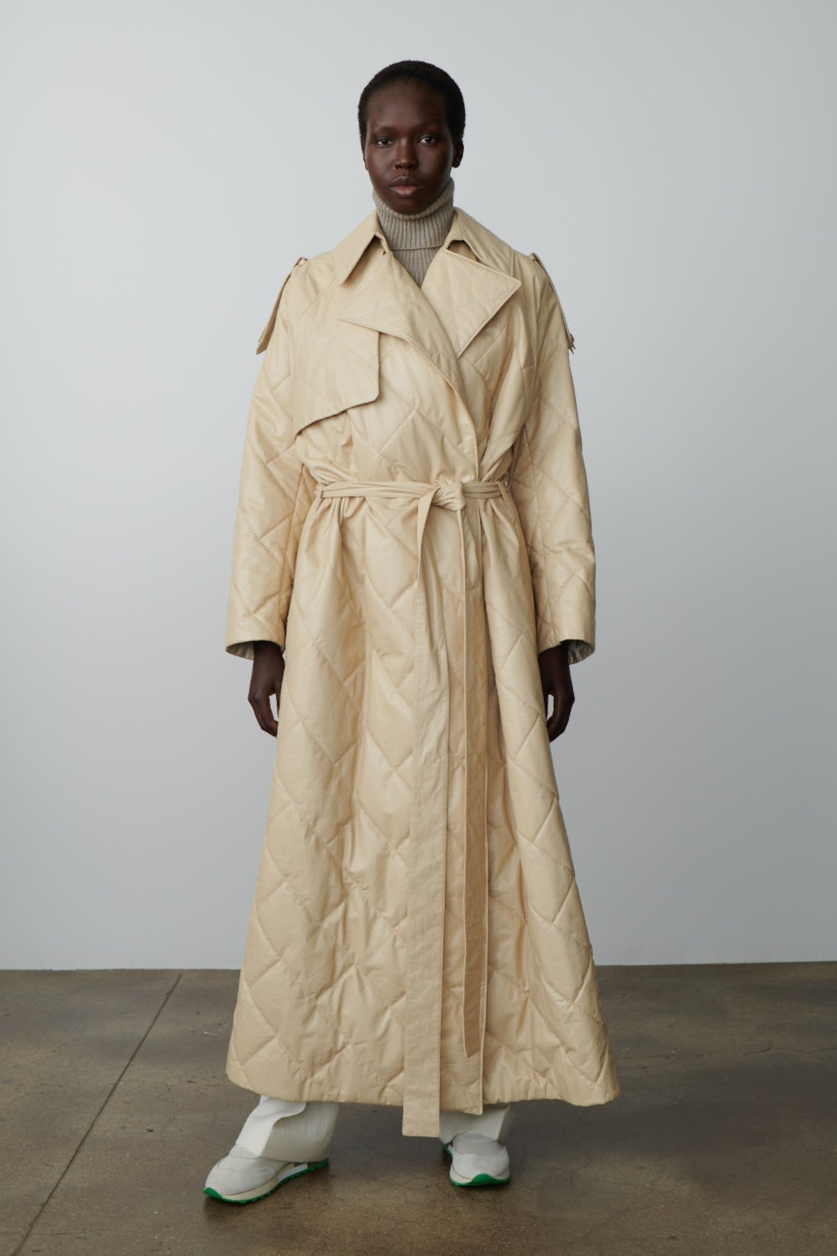 Agathon Coat in Leather