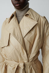 Agathon Coat in Leather