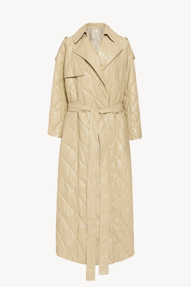 Agathon Coat in Leather
