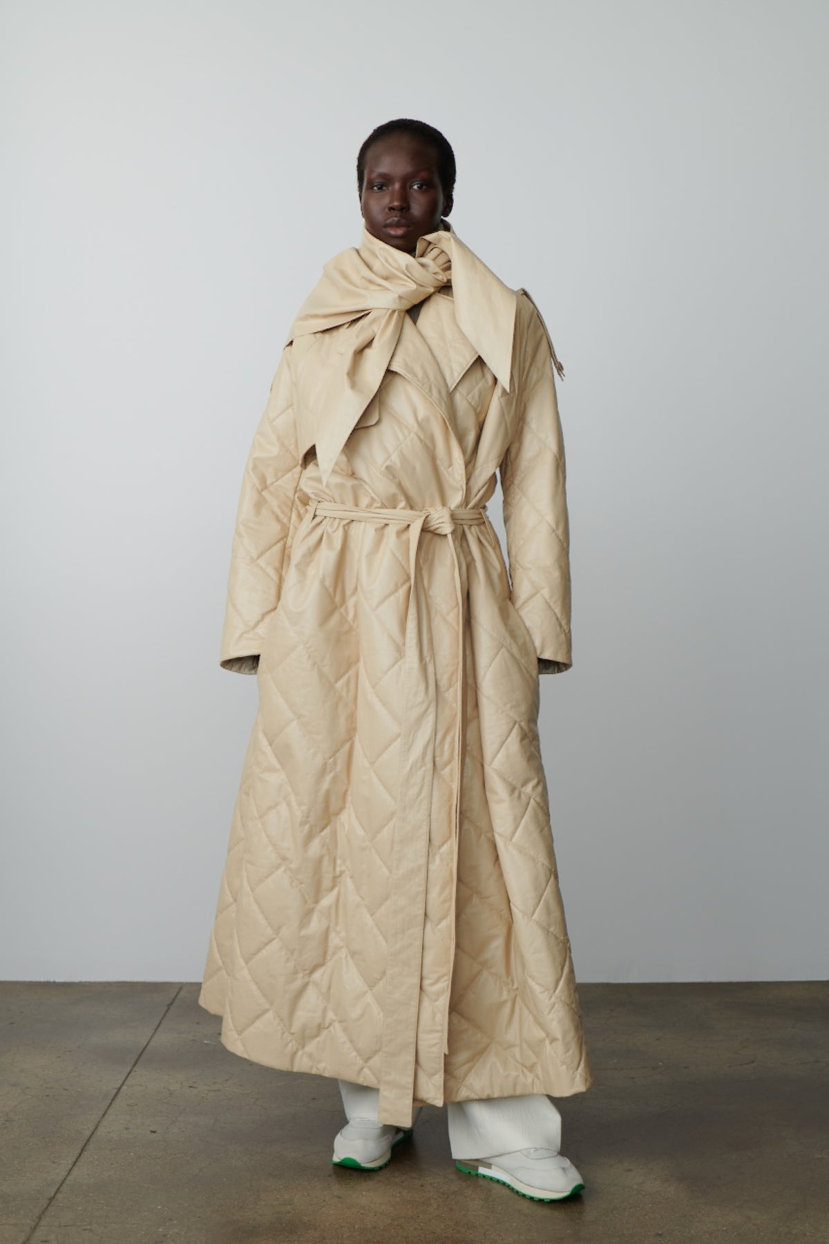Agathon Coat in Leather