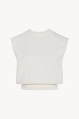 Flavia Top in Wool and Silk
