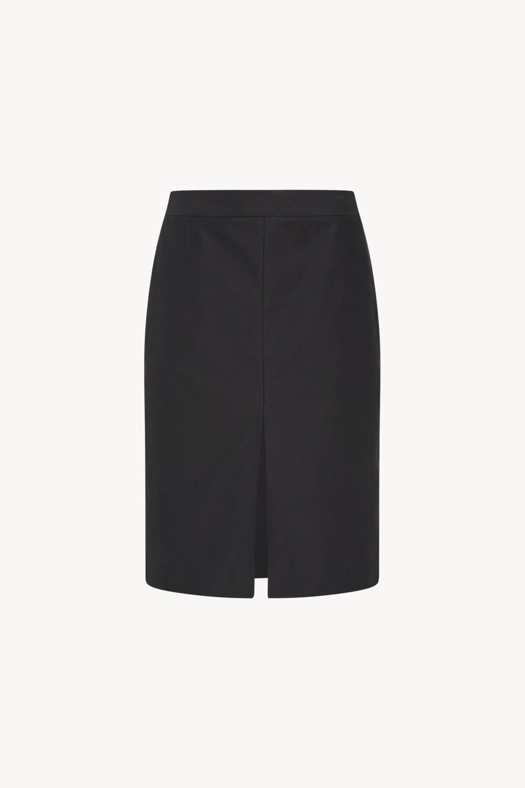 Benson Skirt Black in Stretch Virgin Wool – The Row