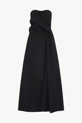 Bima Dress in Polyester and Virgin Wool