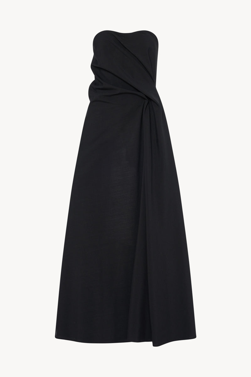 Bima Dress in Polyester and Virgin Wool