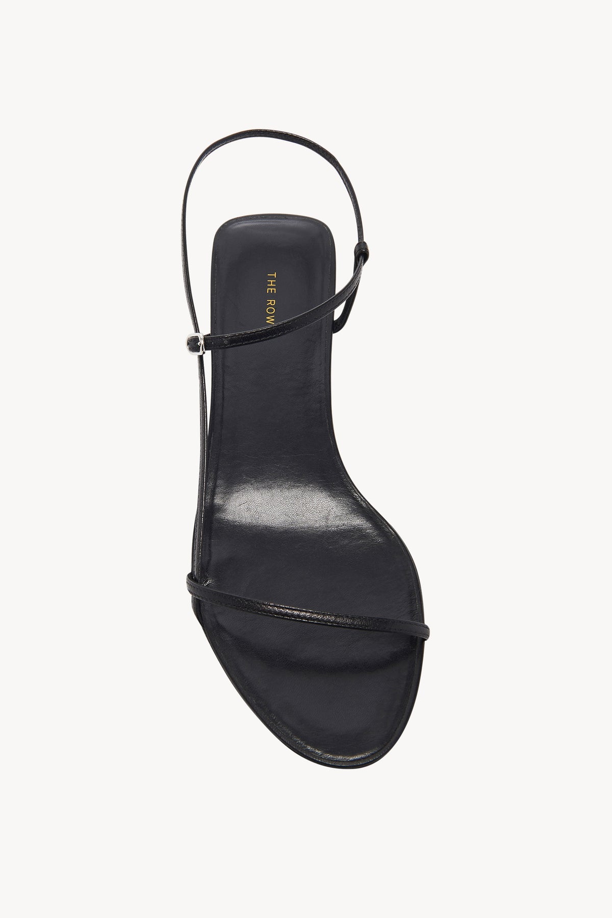 Bare Sandal Black in Leather – The Row