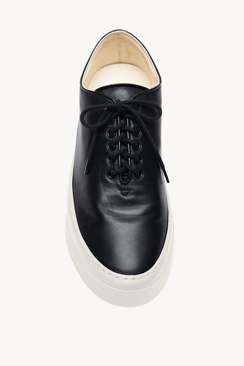 Marie H Lace-Up Sneaker in Leather