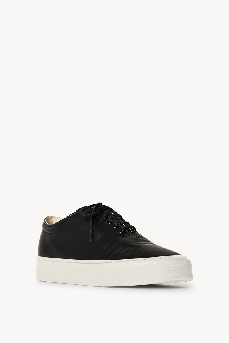 Marie H Lace-Up Sneaker in Leather