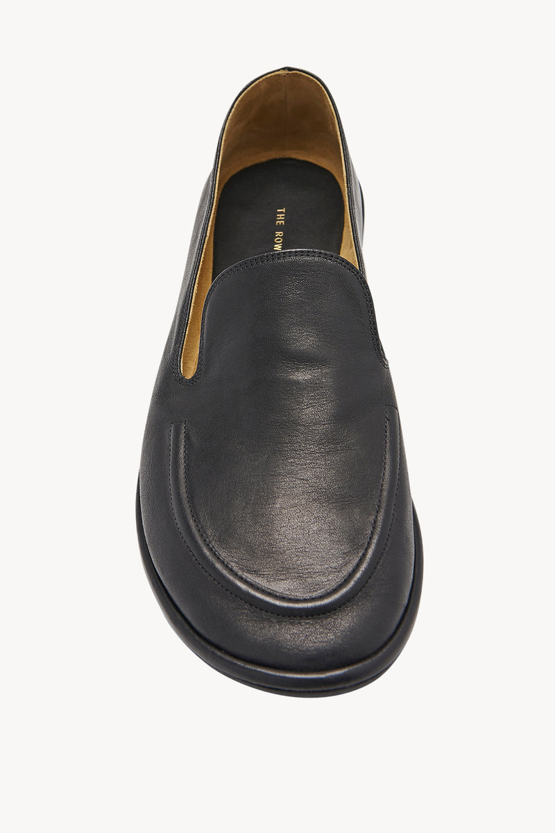 THE ROW CANAL LOAFER BLACK 38