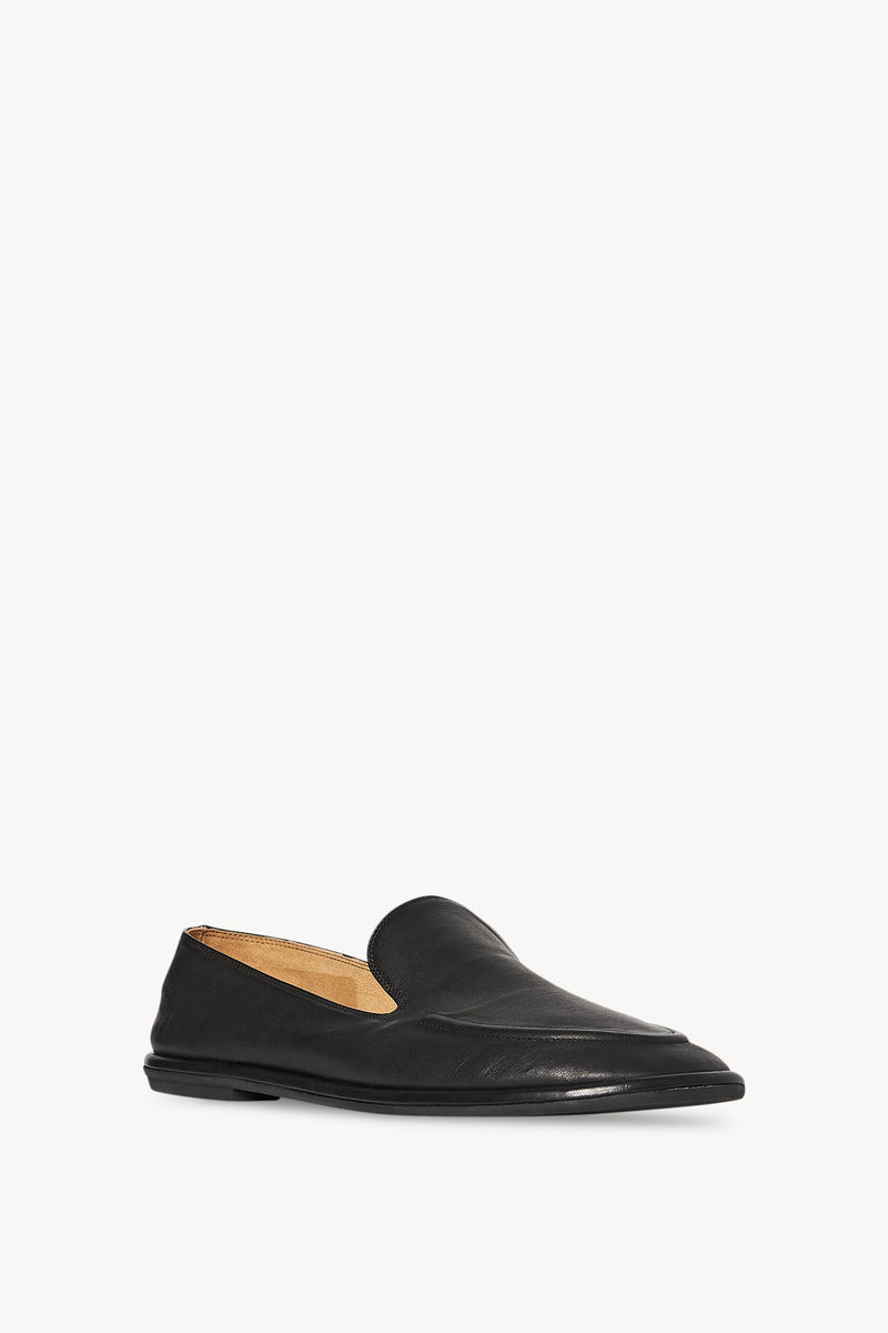 THE ROW CANAL LOAFER BLACK 38