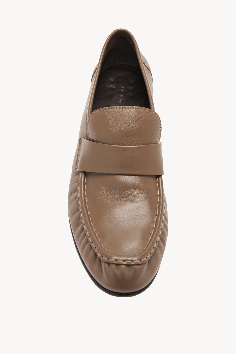 Dark Brown Soft Leather Loafer
