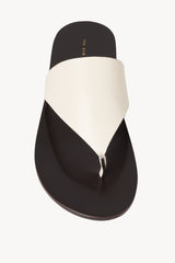 Avery Thong Sandal in Leather