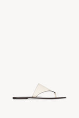 Avery Thong Sandal in Leather